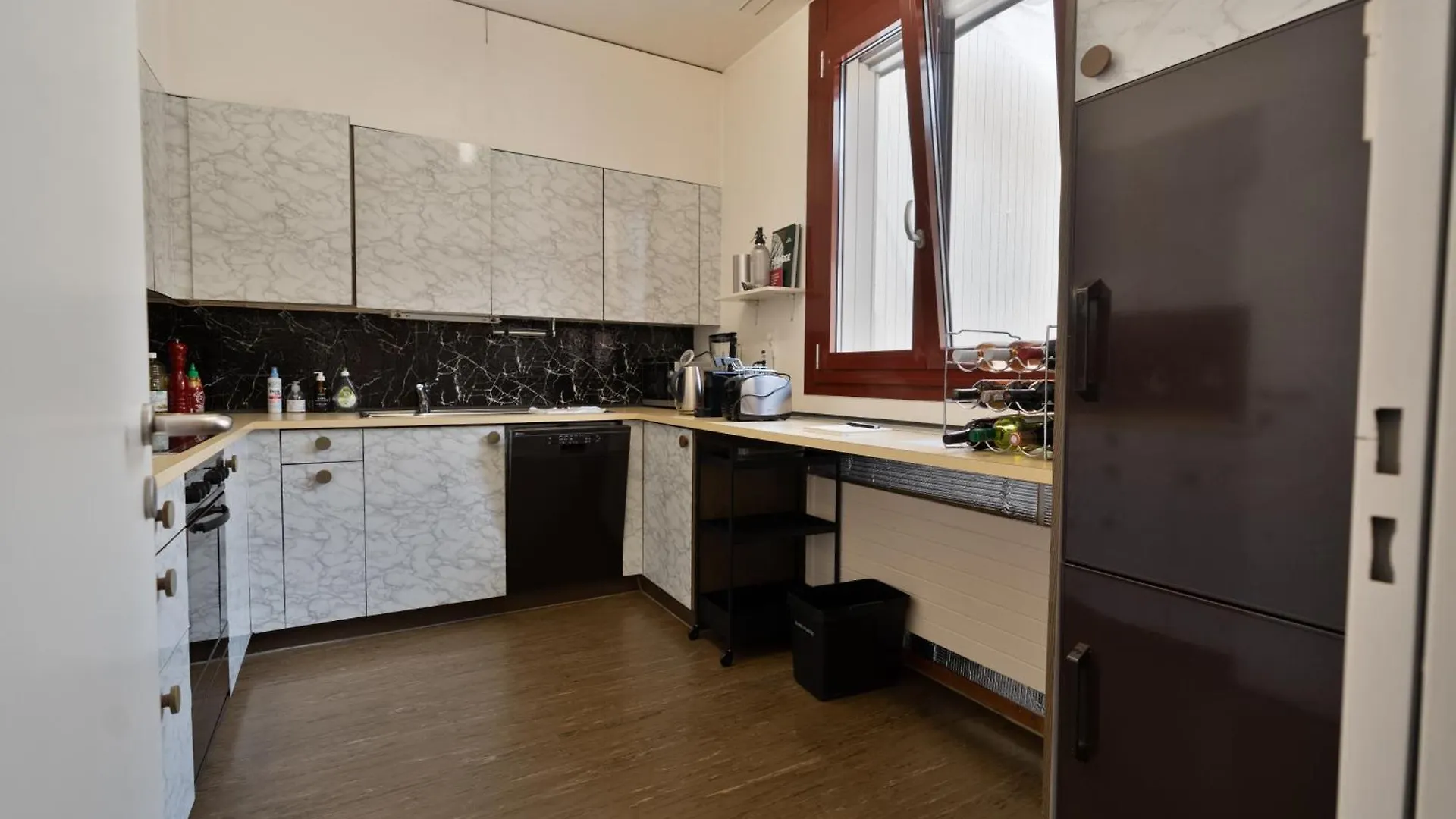 Penthouse Rooftop Loft, 190Sq, Panorama View, 1Min To Main Station- 5Min To City Basel Apartment