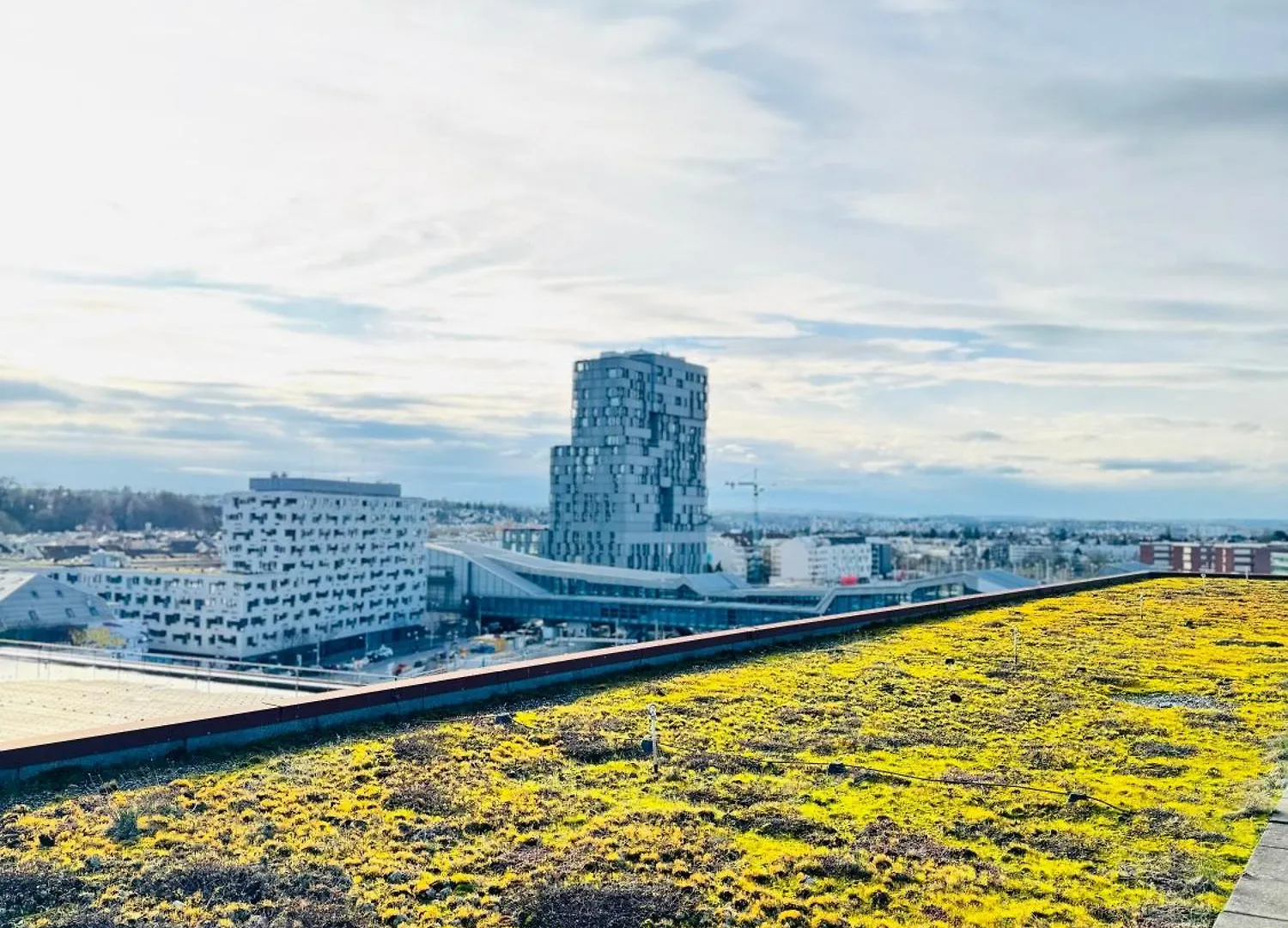 Penthouse Rooftop Loft, 190Sq, Panorama View, 1Min To Main Station- 5Min To City Bazel Zwitserland